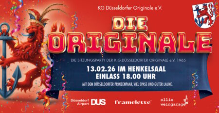 Die Sitzungsparty der K.G. Düsseldorfer Originale e.V. 1965