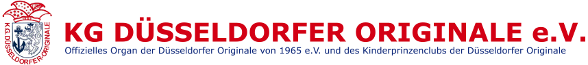 Logo mit Schriftzug der Düsseldorfer Originale e.V.